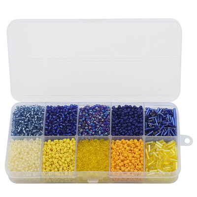 130g/készlet Üveg Kerek Maggyöngyök Tubus Laza gyöngyök Barkácsolás Karkötő Nyaklánc Cseh kristály Ékszerkészítés Kézzel Készített Kiegészítők