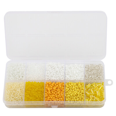 130g/készlet Üveg Kerek Maggyöngyök Tubus Laza gyöngyök Barkácsolás Karkötő Nyaklánc Cseh kristály Ékszerkészítés Kézzel Készített Kiegészítők