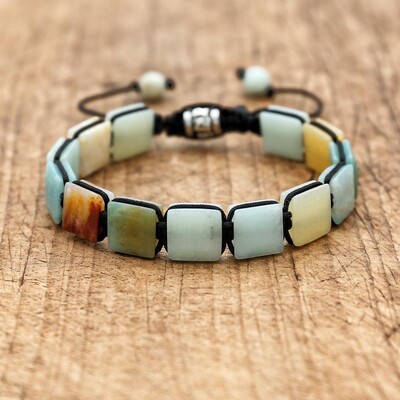 10 mm Lapis Lazuli természetes kő fonott karkötő Bohemia punk férfi női barátság varázs karkötő karkötő kézzel készített ékszer