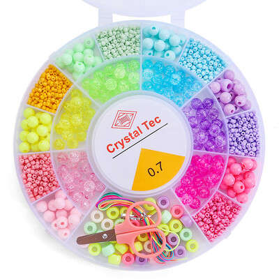 8 Stílusú agyaggyöngyökből készült karkötőkészítő készlet magvak betűkkel ábécé barkácsolás kézműves gyöngyök készlet varázslatokkal ékszerkészítéshez kézműves ajándékok