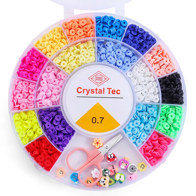 8 Stílusú agyaggyöngyökből készült karkötőkészítő készlet magvak betűkkel ábécé barkácsolás kézműves gyöngyök készlet varázslatokkal ékszerkészítéshez kézműves ajándékok