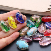 Perle Pribor za izradu nakita Staklo Ručno izrađeni nakit Narukvice Pribor Lampwork Diy Perles Crveno Ružičasti Privjesci Mix Bijoux Bulk