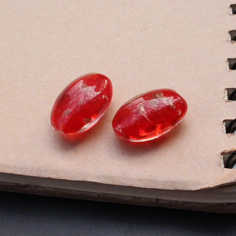 Perle Pribor za izradu nakita Staklo Ručno izrađeni nakit Narukvice Pribor Lampwork Diy Perles Crveno Ružičasti Privjesci Mix Bijoux Bulk