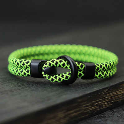 Noter egyedi férfi kötél karkötő kétrétegű szörf karkötő Homme kiegészítők Lucky Fabic melltartó barát ajándék Pulsera Roja Joyas