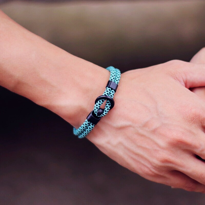 Noter egyedi férfi kötél karkötő kétrétegű szörf karkötő Homme kiegészítők Lucky Fabic melltartó barát ajándék Pulsera Roja Joyas