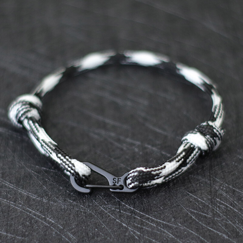 Madinga reguliuojama Paracord apyrankė Unisex lauko nuotykių išgyvenimo apyrankė Geriausias draugas Juvelyrika Lucky Fabic Braslet Pulseira