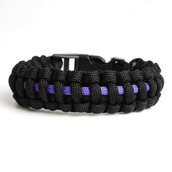 Police Paracords Outdoor Survival Multifunctional Braided Bracelet Camping Emergency Hand Rope Bracelet Camping Πεζοπορία