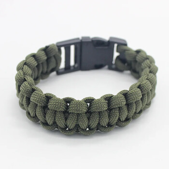 23cm seven Core Paracord Escape outdoor Emergency Pleited Rope EDC Camping Survival Saving Bracelet Tools Въже за катерене шнур