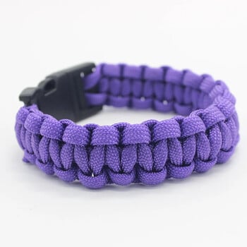 23cm seven Core Paracord Escape outdoor Emergency Pleited Rope EDC Camping Survival Saving Bracelet Tools Въже за катерене шнур