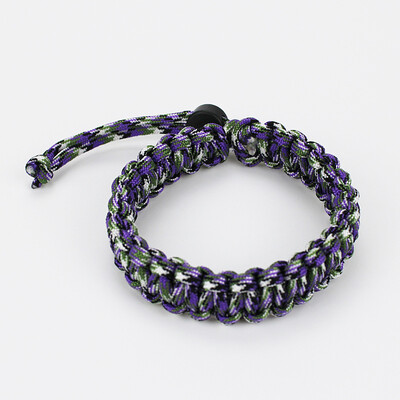 Podesiva narukvica za hitne slučajeve za muškarce, žene, narukvica za hitne slučajeve, paracord narukvica, pletena narukvica za kampiranje, planinarenje, dodaci za alate na otvorenom