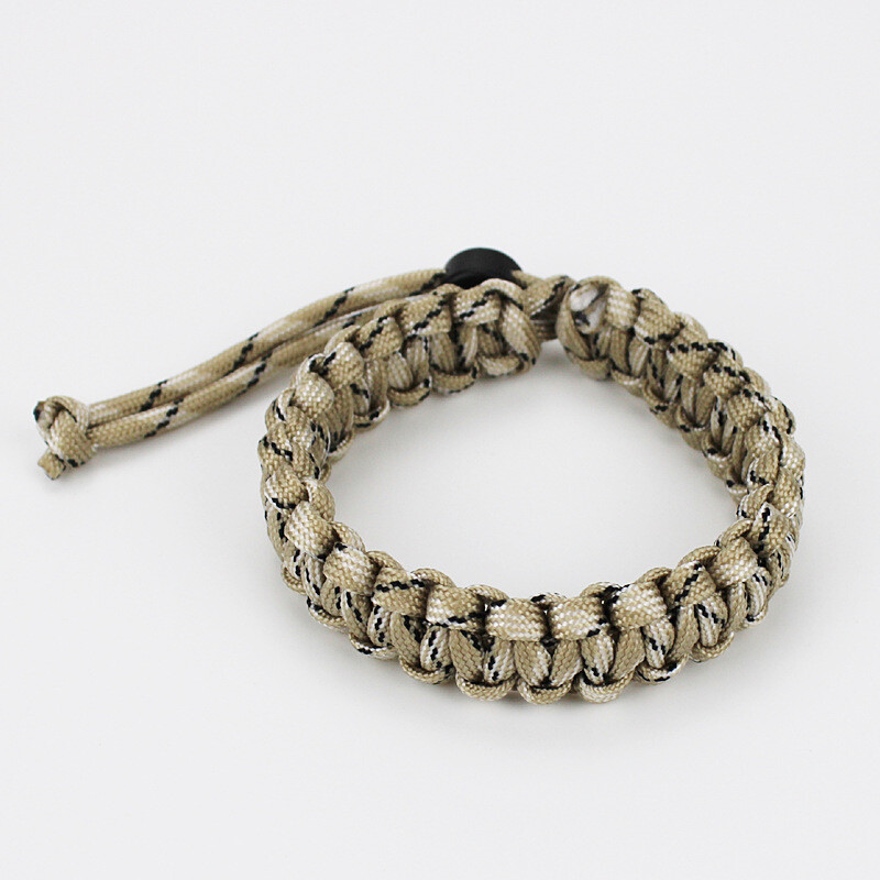Podesiva narukvica za hitne slučajeve za muškarce, žene, narukvica za hitne slučajeve, paracord narukvica, pletena narukvica za kampiranje, planinarenje, dodaci za alate na otvorenom