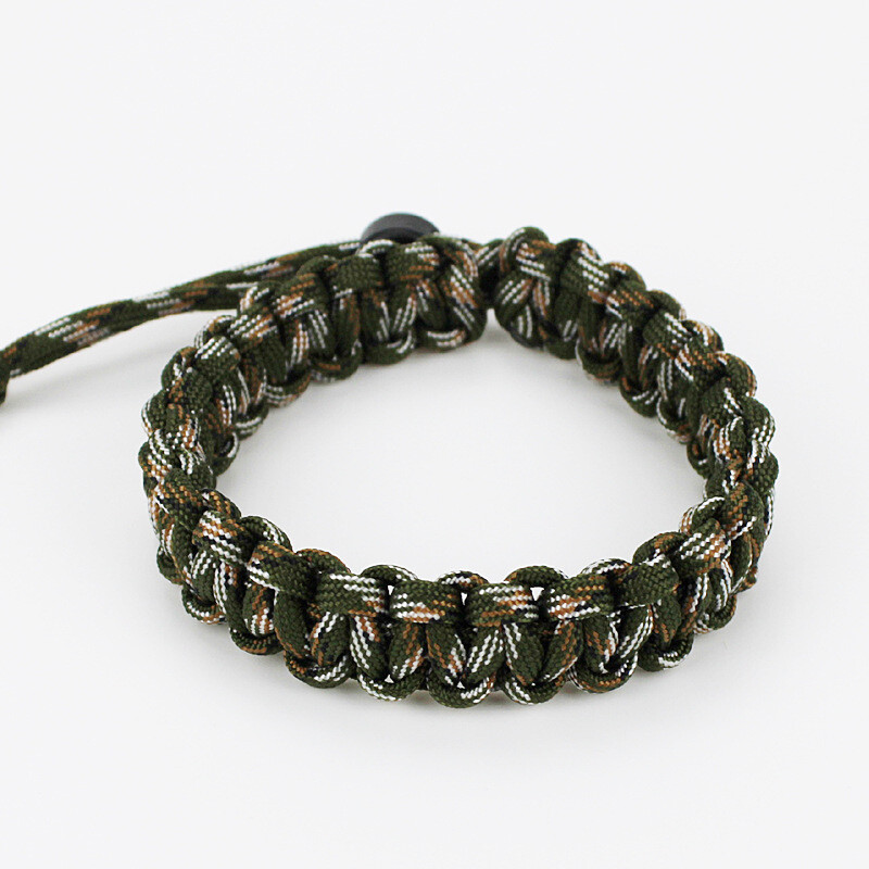 Podesiva narukvica za hitne slučajeve za muškarce, žene, narukvica za hitne slučajeve, paracord narukvica, pletena narukvica za kampiranje, planinarenje, dodaci za alate na otvorenom
