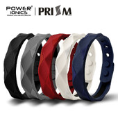 Power Ionics Prism 2000 aniónov titánu a germánia pánskeho a dámskeho športového vodotesného náramku