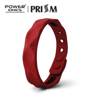 Power Ionics Prism 2000 aniónov titánu a germánia pánskeho a dámskeho športového vodotesného náramku