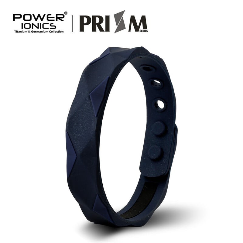 Power Ionics Prism 2000 aniónov titánu a germánia pánskeho a dámskeho športového vodotesného náramku