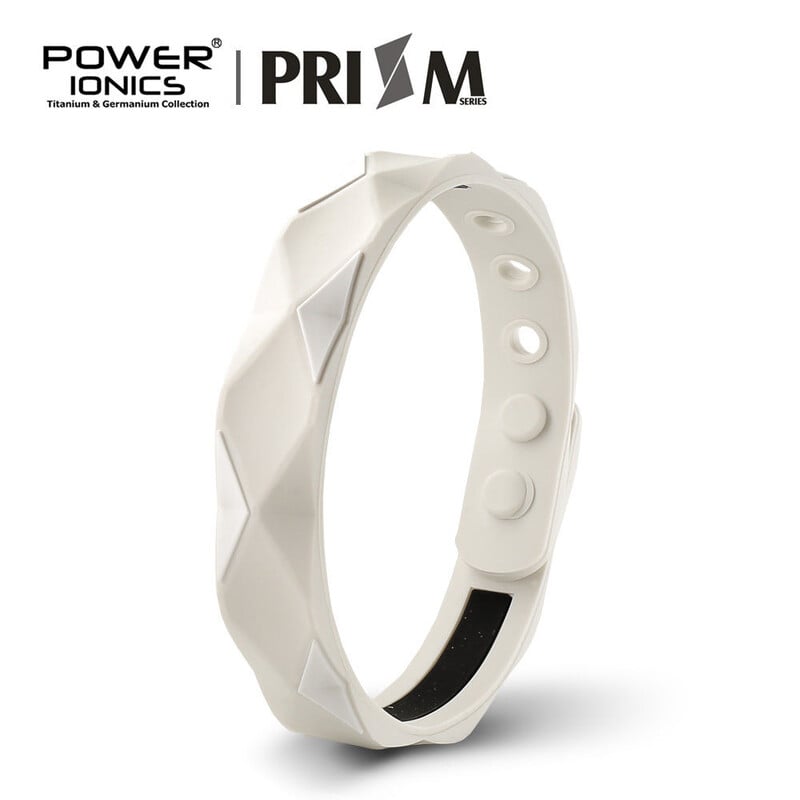 Power Ionics Prism 2000 aniónov titánu a germánia pánskeho a dámskeho športového vodotesného náramku