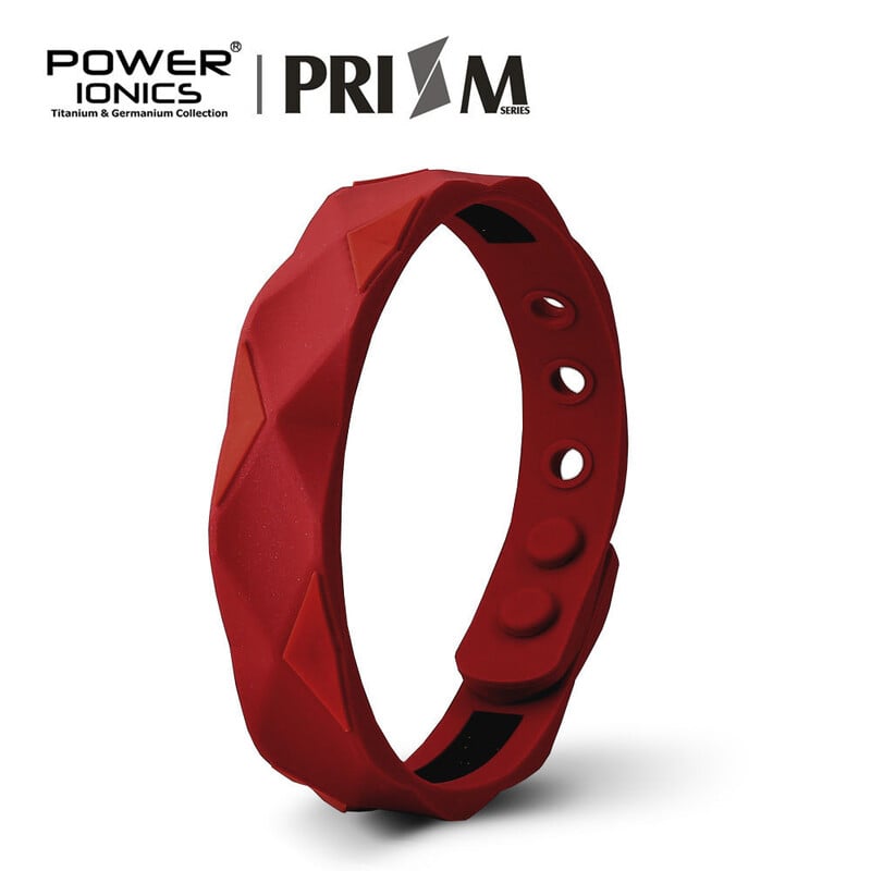 Power Ionics Prism 2000 aniónov titánu a germánia pánskeho a dámskeho športového vodotesného náramku