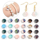 5vnt./stal. Spalvingi apvalkalai keraminiai karoliukai palaidi karoliukai Spalvoti karoliukai rankų darbo papuošalams gaminti Auskarų žiedai Dovanos Priedai