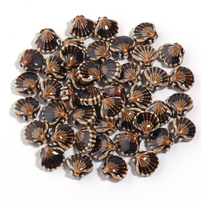 5vnt./stal. Spalvingi apvalkalai keraminiai karoliukai palaidi karoliukai Spalvoti karoliukai rankų darbo papuošalams gaminti Auskarų žiedai Dovanos Priedai