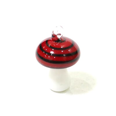 2 ks mini roztomilý prívesok s hubami, ručne vyrobený sklenený prívesok, DIY módny náhrdelník pre ženy a dievčatá, kreatívny dizajn, dámske šperky, párty