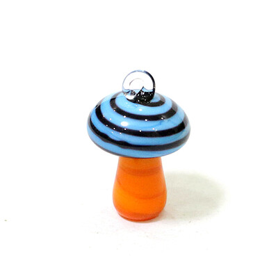 2 ks mini roztomilý prívesok s hubami, ručne vyrobený sklenený prívesok, DIY módny náhrdelník pre ženy a dievčatá, kreatívny dizajn, dámske šperky, párty