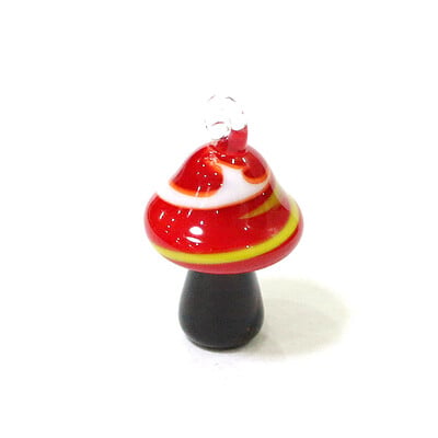 2 ks mini roztomilý prívesok s hubami, ručne vyrobený sklenený prívesok, DIY módny náhrdelník pre ženy a dievčatá, kreatívny dizajn, dámske šperky, párty