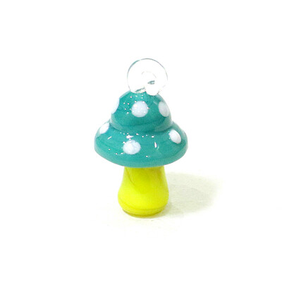 2 ks mini roztomilý prívesok s hubami, ručne vyrobený sklenený prívesok, DIY módny náhrdelník pre ženy a dievčatá, kreatívny dizajn, dámske šperky, párty