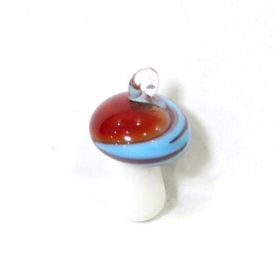 2 ks mini roztomilý prívesok s hubami, ručne vyrobený sklenený prívesok, DIY módny náhrdelník pre ženy a dievčatá, kreatívny dizajn, dámske šperky, párty