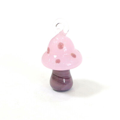2 ks mini roztomilý prívesok s hubami, ručne vyrobený sklenený prívesok, DIY módny náhrdelník pre ženy a dievčatá, kreatívny dizajn, dámske šperky, párty