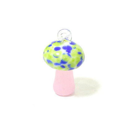 2 ks mini roztomilý prívesok s hubami, ručne vyrobený sklenený prívesok, DIY módny náhrdelník pre ženy a dievčatá, kreatívny dizajn, dámske šperky, párty