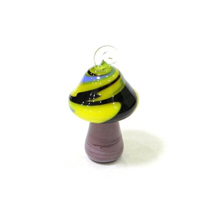2 ks mini roztomilý prívesok s hubami, ručne vyrobený sklenený prívesok, DIY módny náhrdelník pre ženy a dievčatá, kreatívny dizajn, dámske šperky, párty