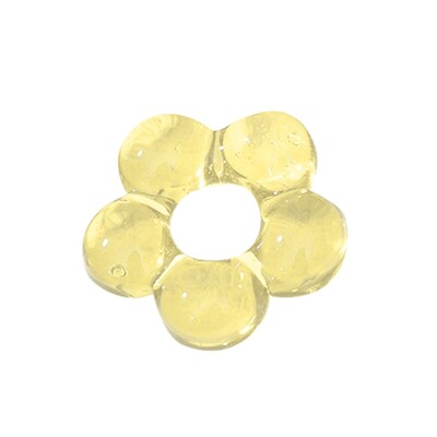 Vitrāžas piekariņi dobi piecu ziedu pērlīšu šarmu ornaments DIY atslēgu piekariņi Auskari rotaslietas aksesuāri Viegli lietojami