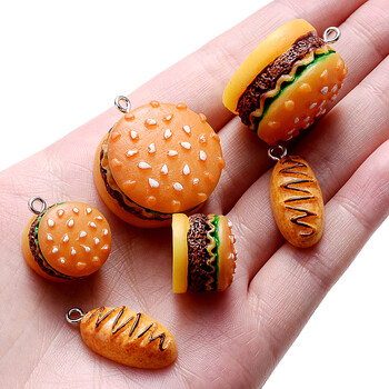 iYOE Mix Resin Animal Fruit Charms Λεμόνι Μπανάνα Ντομάτα Χήνα Χελώνα Κρεμαστό Γούρια Χάντρες για Κατασκευή Κολιέ Μπρελόκ DIY Craft