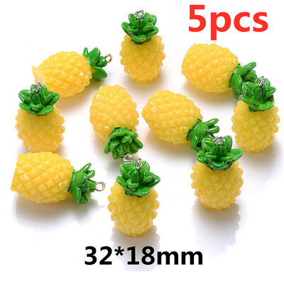 Breloc iYOE din rășină, fructe de animale, lămâie, banane, roșii, gâscă, broasca țestoasă, brelocuri, mărgele pentru realizarea de colier, bricolaj, breloc