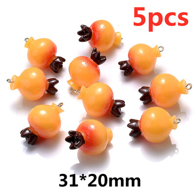 Breloc iYOE din rășină, fructe de animale, lămâie, banane, roșii, gâscă, broasca țestoasă, brelocuri, mărgele pentru realizarea de colier, bricolaj, breloc