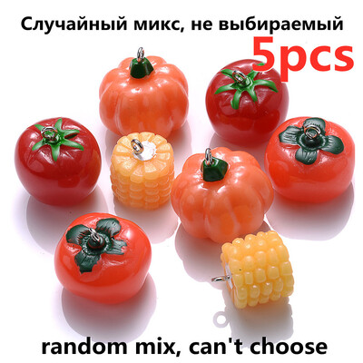 Breloc iYOE din rășină, fructe de animale, lămâie, banane, roșii, gâscă, broasca țestoasă, brelocuri, mărgele pentru realizarea de colier, bricolaj, breloc