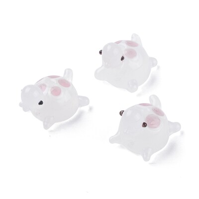 5 bucăți lucrat manual 3D broasca țestoasă de Murano margele de sticlă distanțiere animale pandantiv pentru colier brățară bijuterii DIY