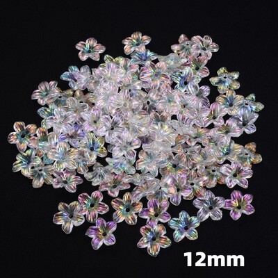 50db virág távtartó gyöngyök toll levél akril gyöngyök ékszerkészítéshez karkötő nyaklánc fülbevaló barkács kézműves kézzel készített kiegészítők