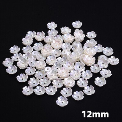 50db virág távtartó gyöngyök toll levél akril gyöngyök ékszerkészítéshez karkötő nyaklánc fülbevaló barkács kézműves kézzel készített kiegészítők