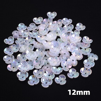 50db virág távtartó gyöngyök toll levél akril gyöngyök ékszerkészítéshez karkötő nyaklánc fülbevaló barkács kézműves kézzel készített kiegészítők