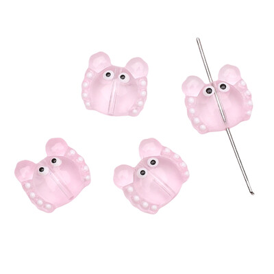 1db 13,5x12,5 mm-es divatos üveglámpa gyöngyök Szép kis rákgyöngyök barkácsoláshoz, női ékszerkészítési kiegészítőkhöz