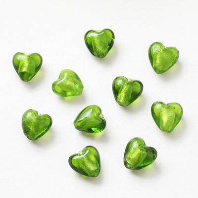 10PCS Staklena ogrlica u obliku srca Privjesak DIY pribor za izradu naušnica Nalazi za nakit Komponente Materijal Dodaci