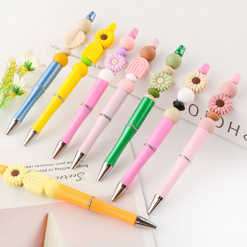 38Pcs/set Set labavih silikonskih perli Silikonska okrugla perla Šesterokutna perla za narukvicu Ogrlica Nakit Ručno izrađeni dodaci