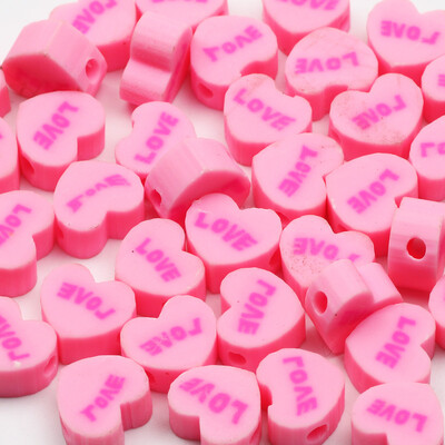 20/50db Aranyos virágos polimer szívgyöngyök polimer agyaggyöngyök távtartó gyöngyök ékszerkészítéshez barkácsolás karkötő nyaklánc kiegészítők