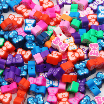 20/50db Aranyos virágos polimer szívgyöngyök polimer agyaggyöngyök távtartó gyöngyök ékszerkészítéshez barkácsolás karkötő nyaklánc kiegészítők