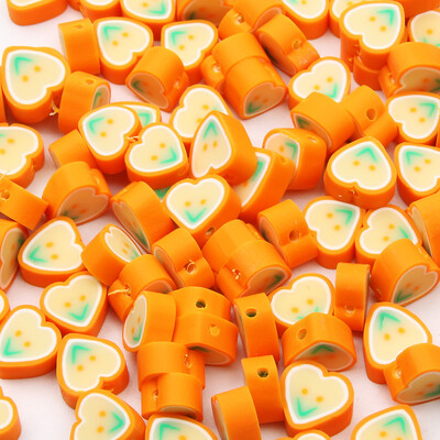 20/50db Aranyos virágos polimer szívgyöngyök polimer agyaggyöngyök távtartó gyöngyök ékszerkészítéshez barkácsolás karkötő nyaklánc kiegészítők