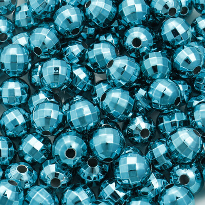 10mm 10τμχ Ακρυλικό Χριστουγεννιάτικο Καθρέφτη Disco Στρογγυλές Χάντρες για Κατασκευή κοσμημάτων DIY, Κολιέ, Βραχιόλι, Σκουλαρίκια Προμήθειες χειροτεχνίας