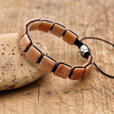 10 mm-es Lapis Lazuli természetes kőből fonott karkötő és karkötő Punk férfi női barátság báj karkötő karkötő kézzel készített ékszerek