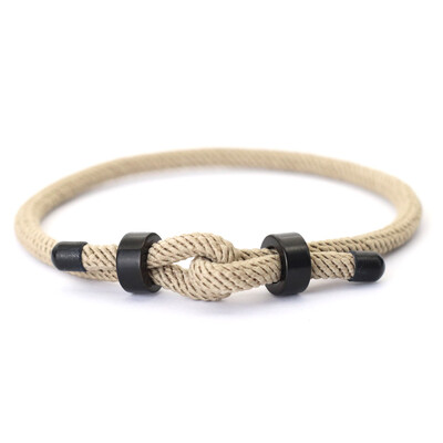 Modna muška narukvica s kopčom od nehrđajućeg čelika, ručno rađena podesiva narukvica s crvenim koncem za sreću, biciklistička narukvica za sportove na otvorenom