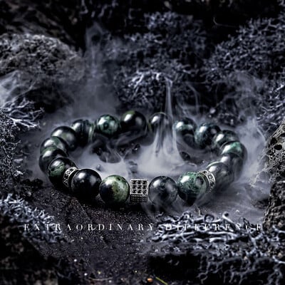 5A valódi természetes vörös tigris szem gyöngyök kő karkötő férfi női cirkon kiegészítők, kézzel készített ékszerek, ajándék barátnőknek nagykereskedés